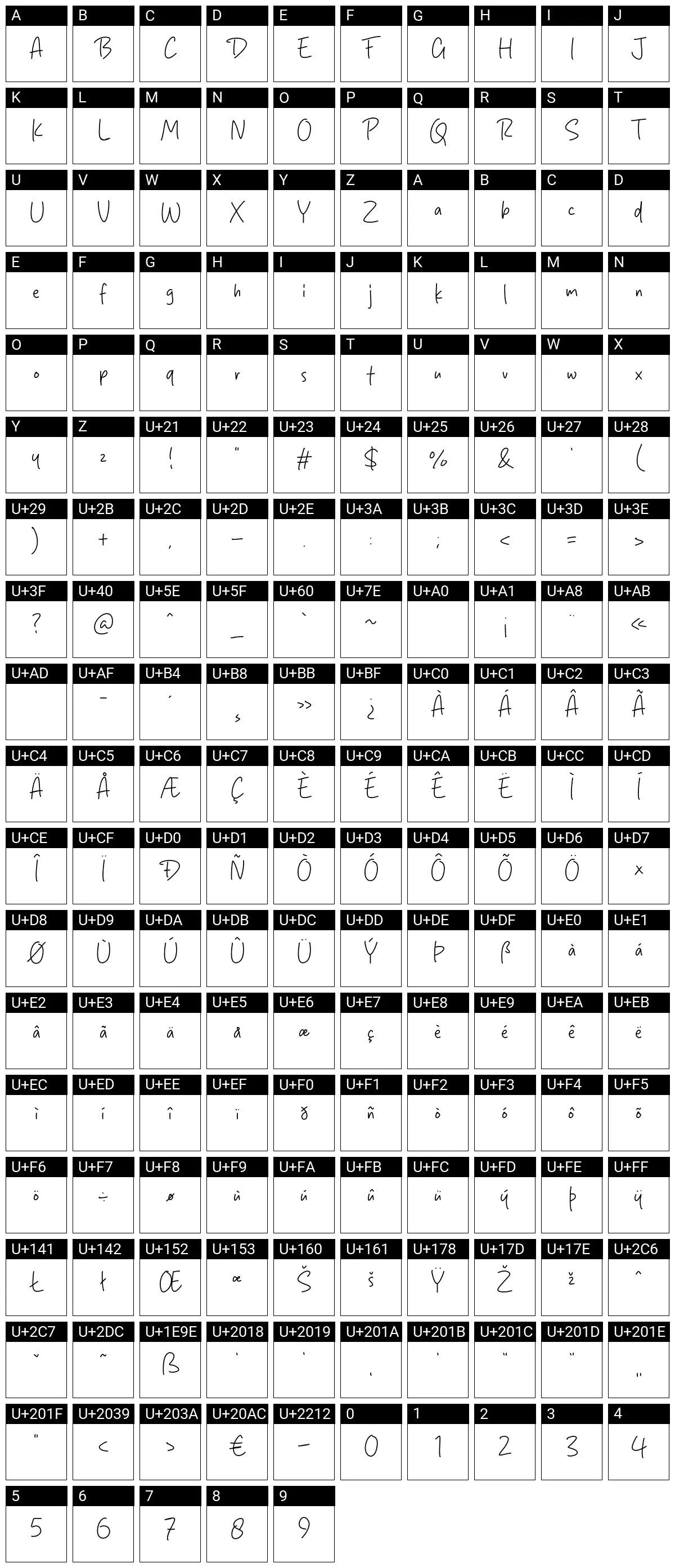 Block Script Regular Font Free Download - fontfreedownload.com