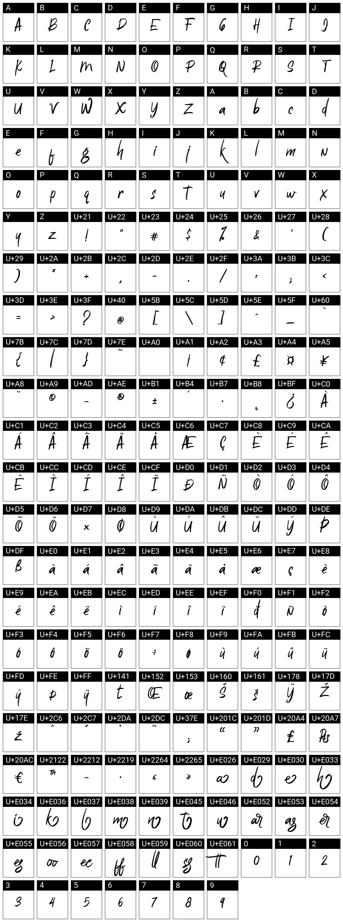 Huge Regular Font Free Download - fontfreedownload.com