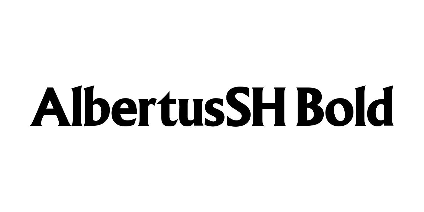 AlbertusSH Bold Font Preview