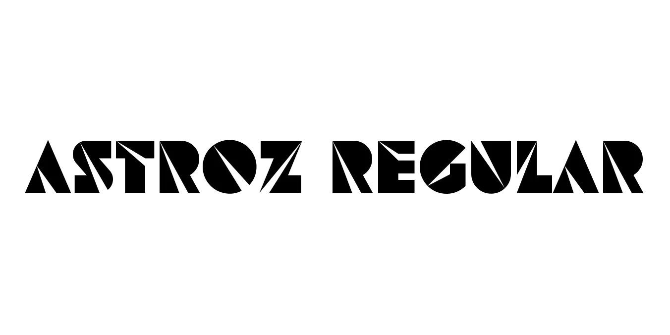 Astroz Regular Font Preview
