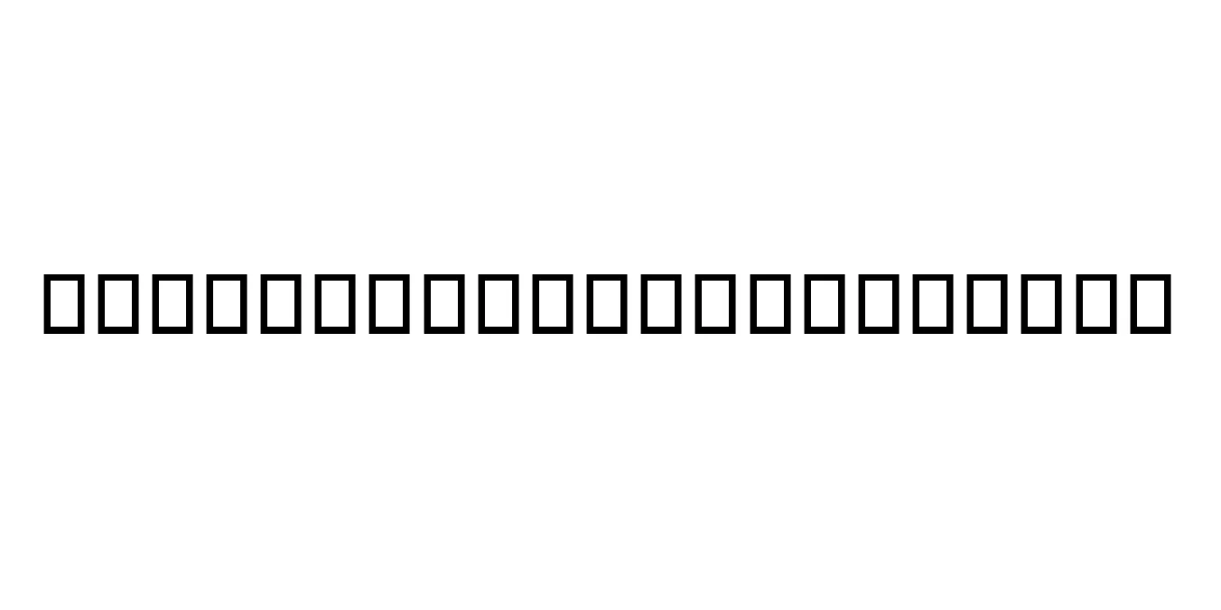 AXtByblosBold Regular Font Preview