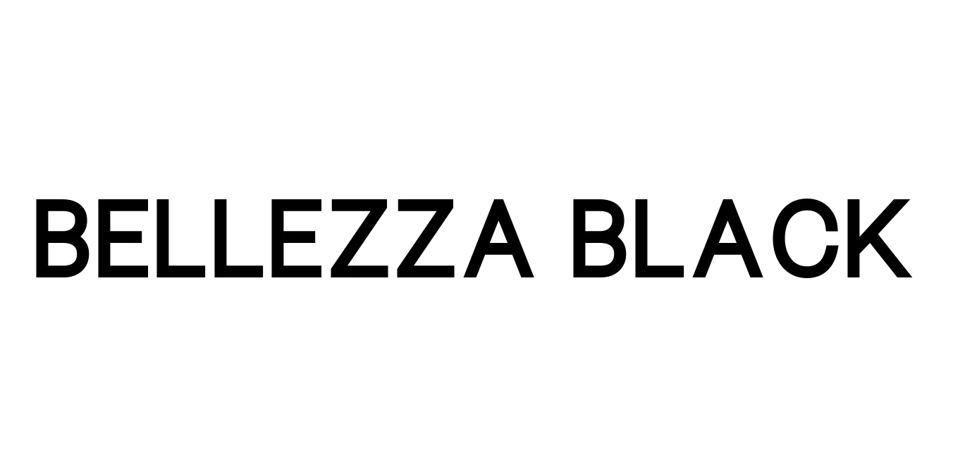 Bellezza Black Font Preview