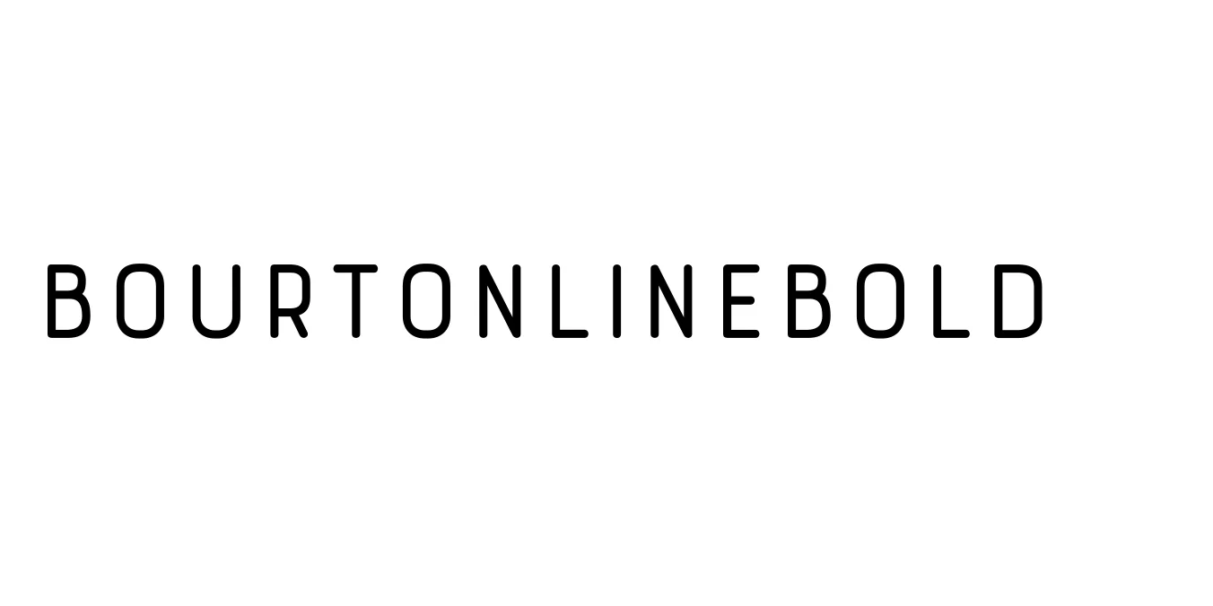 BourtonLineBold ☞ Font Preview