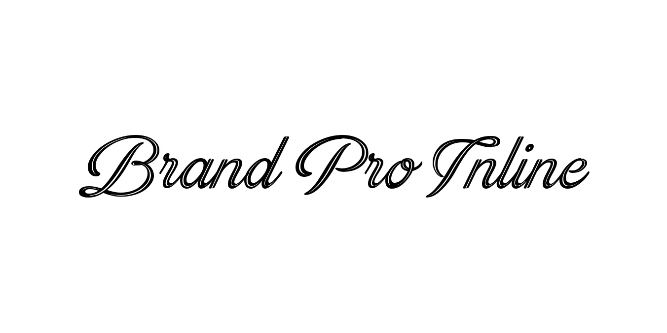 Brand Pro Inline Font Preview