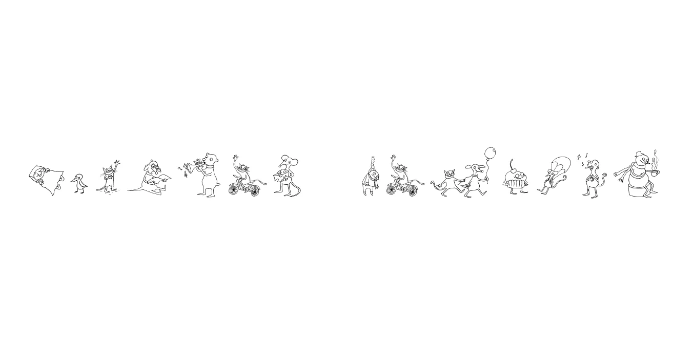 Chicken Regular Font Preview