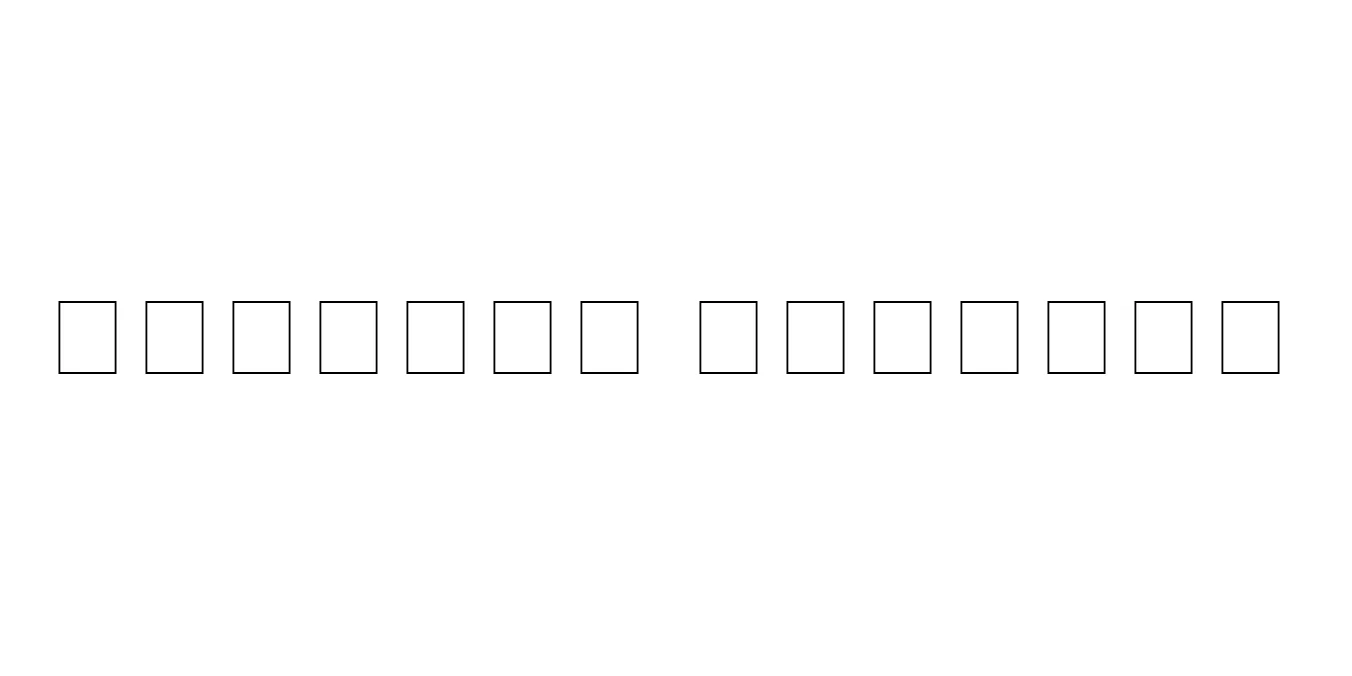 Content Regular Font Preview
