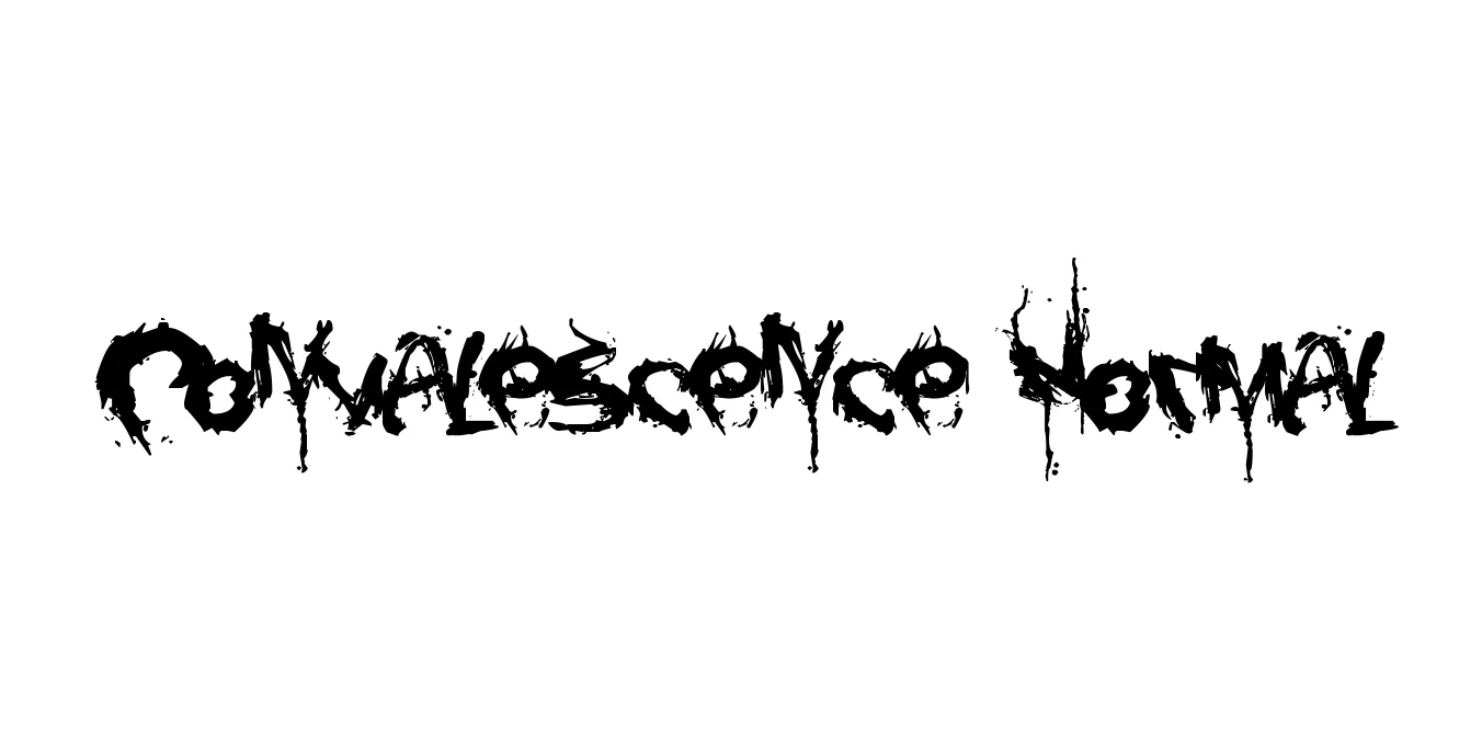 Convalescence Normal Font Preview