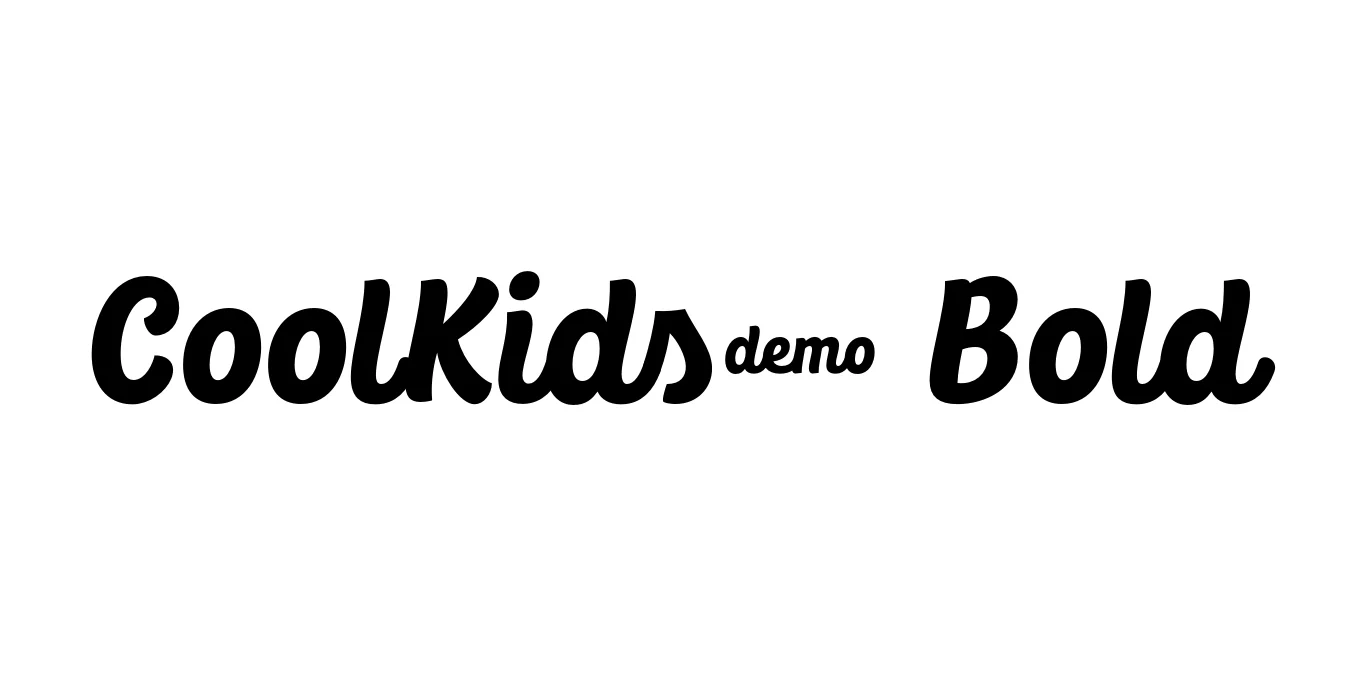 CoolKids- Bold Font Preview