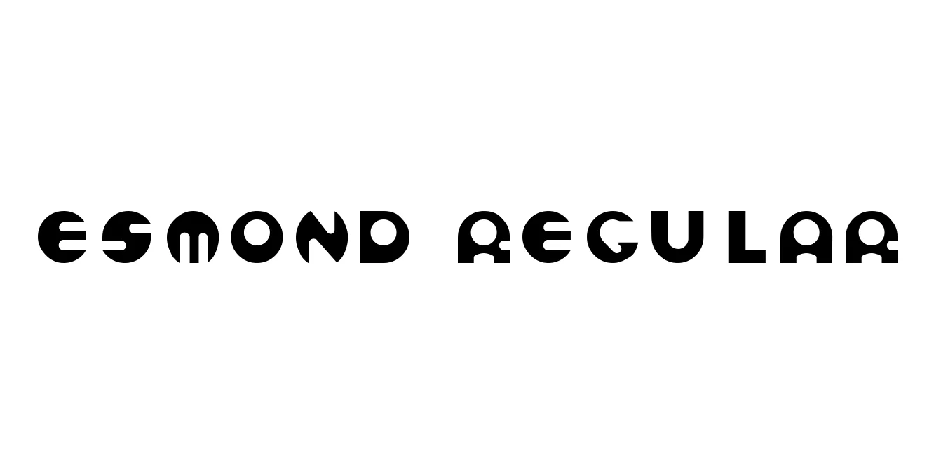 ESMOND Regular Font Preview