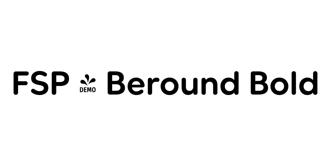 FSP - Beround Bold Font Preview