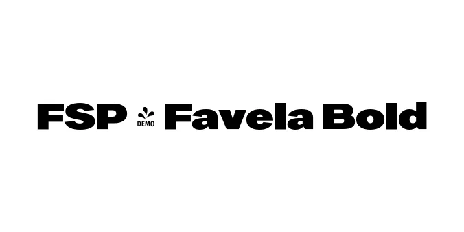 FSP - Favela Bold Font Preview