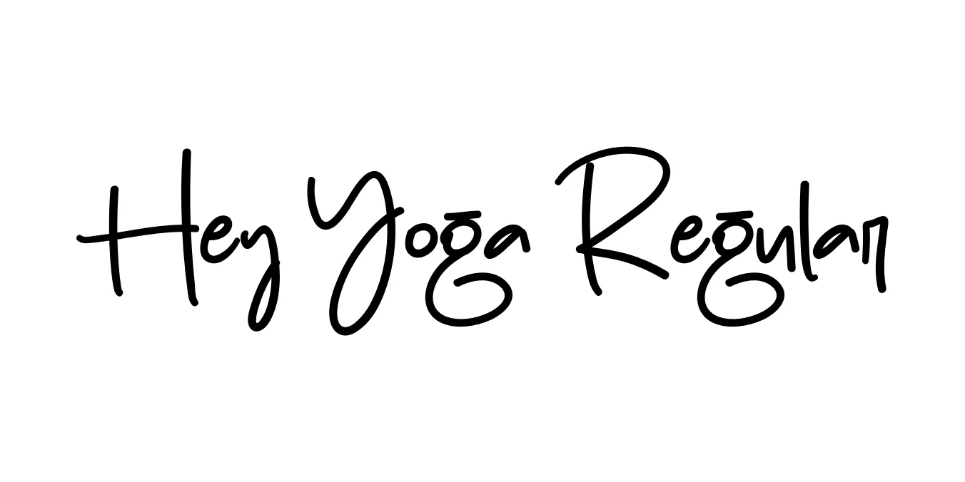 Hey Yoga Regular Font Preview