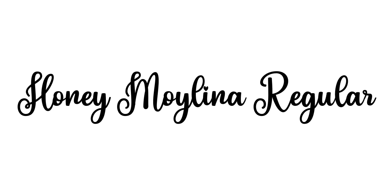 Honey Moylina Regular Font Preview