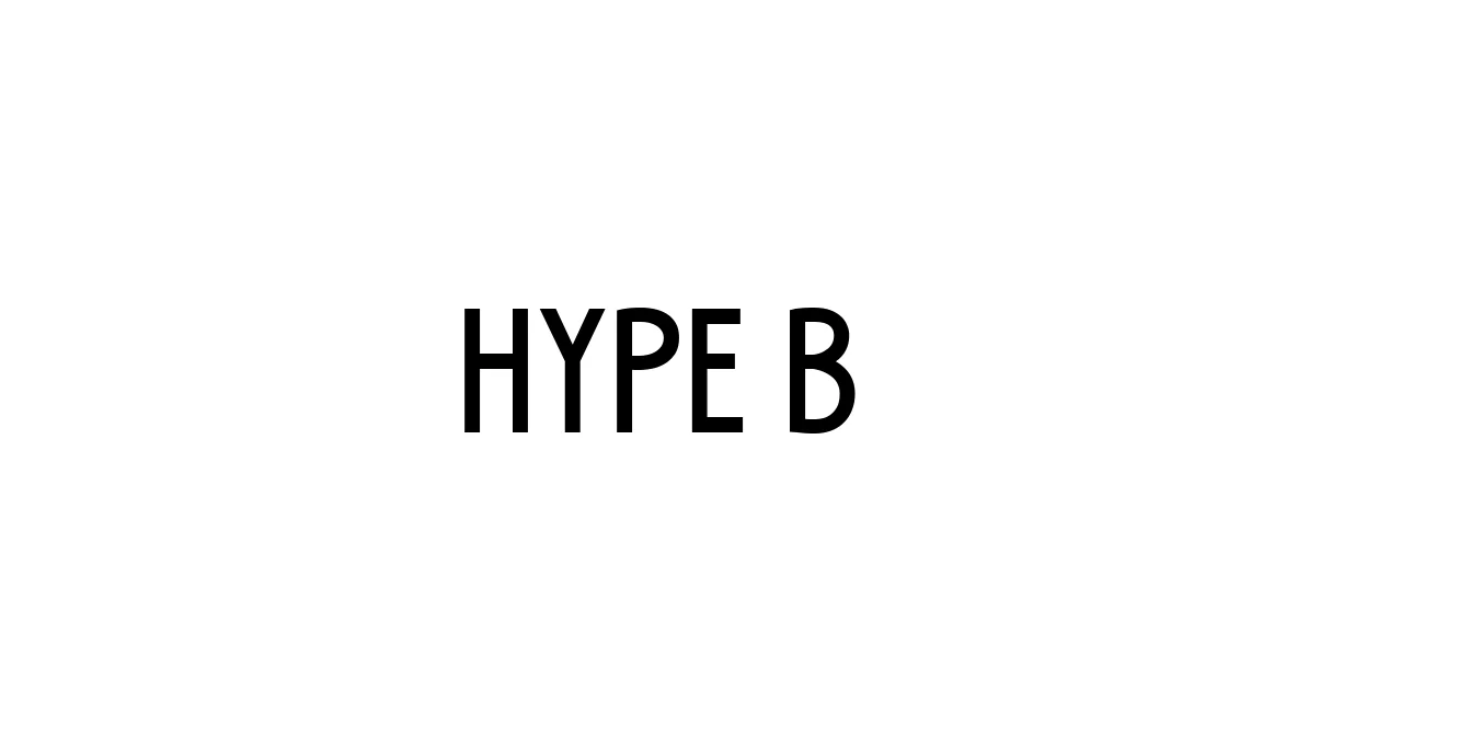 HYPE Bold Font Preview
