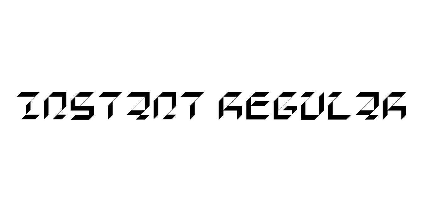 Instant Regular Font Preview