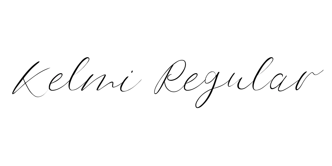 Kelmi Regular Font Preview