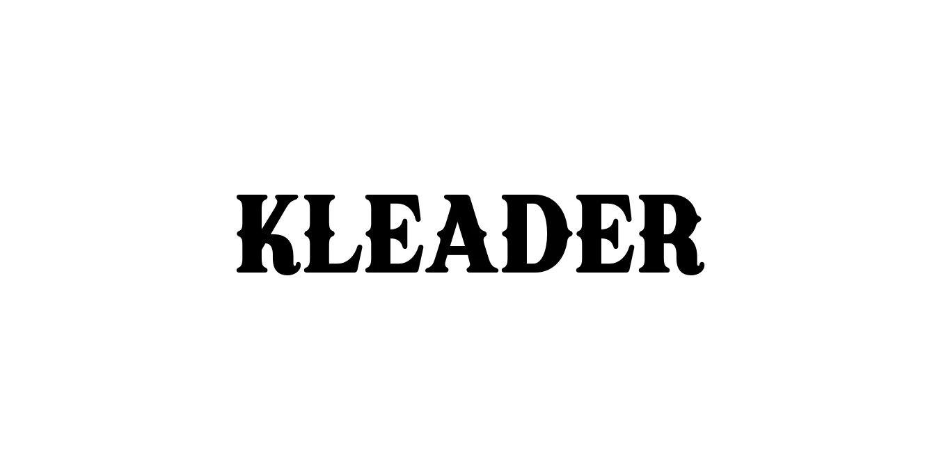 Kleader Font Preview