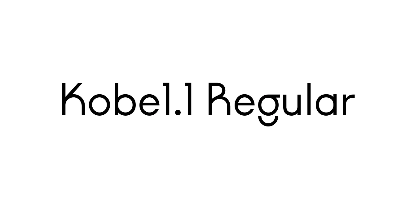 Kobe1.1 Regular Font Preview