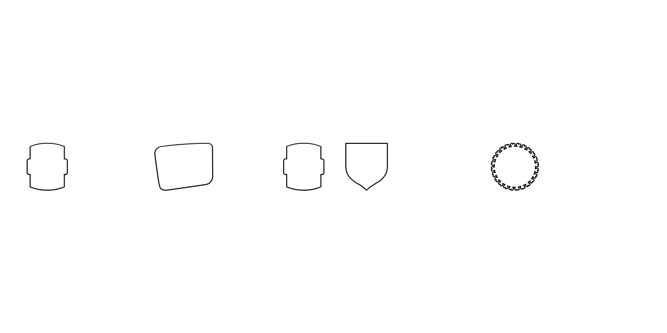 Label Pro XL Border Regular Font Preview