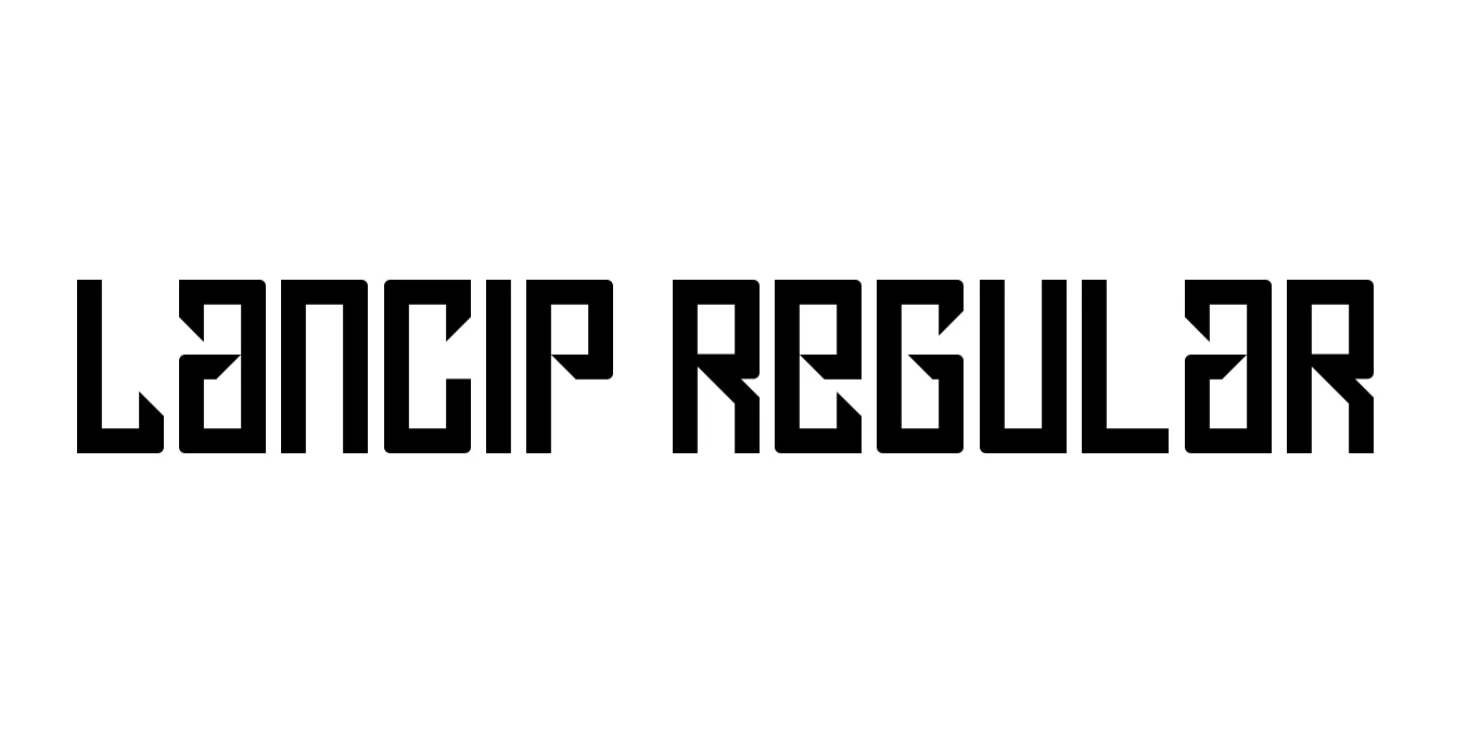 Lancip Regular Font Preview