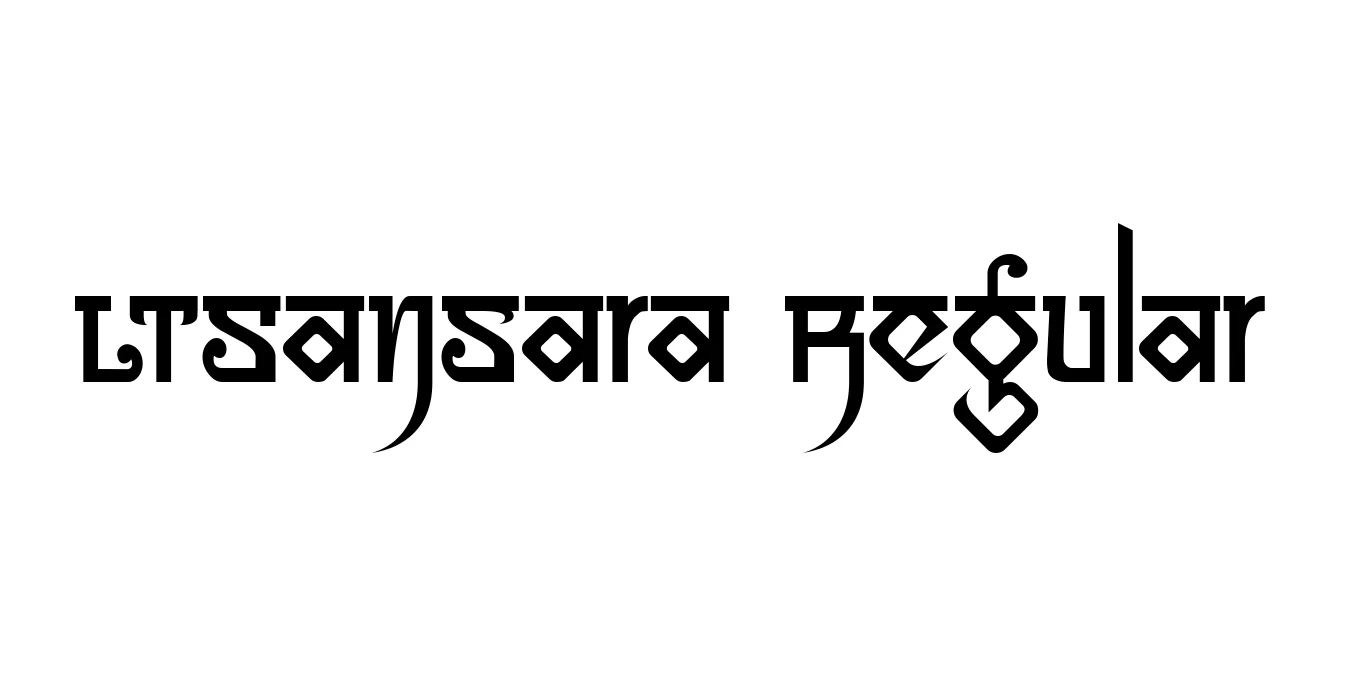 LTSansara Regular Font Preview