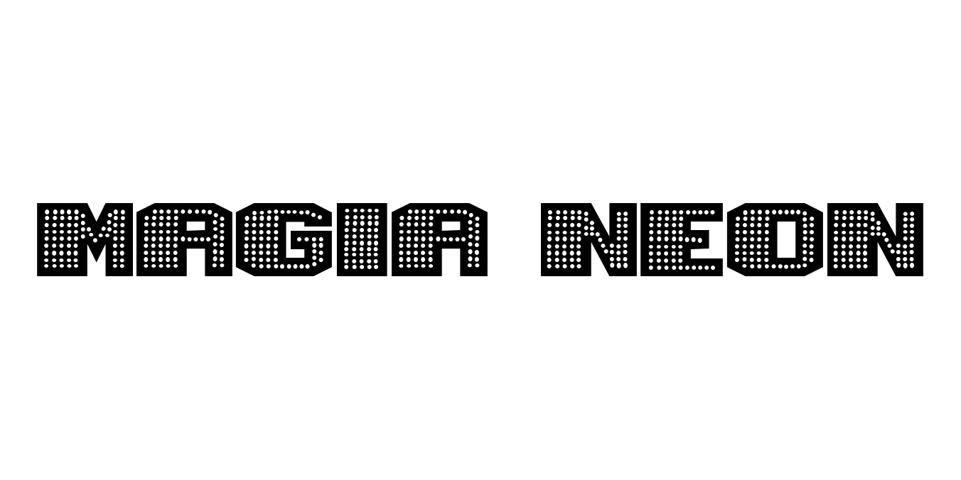 Magia Neon Font Preview