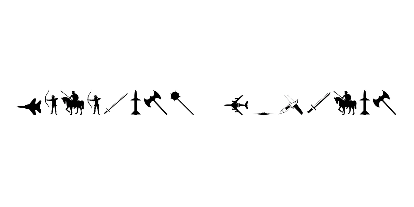 Military Regular Font Preview