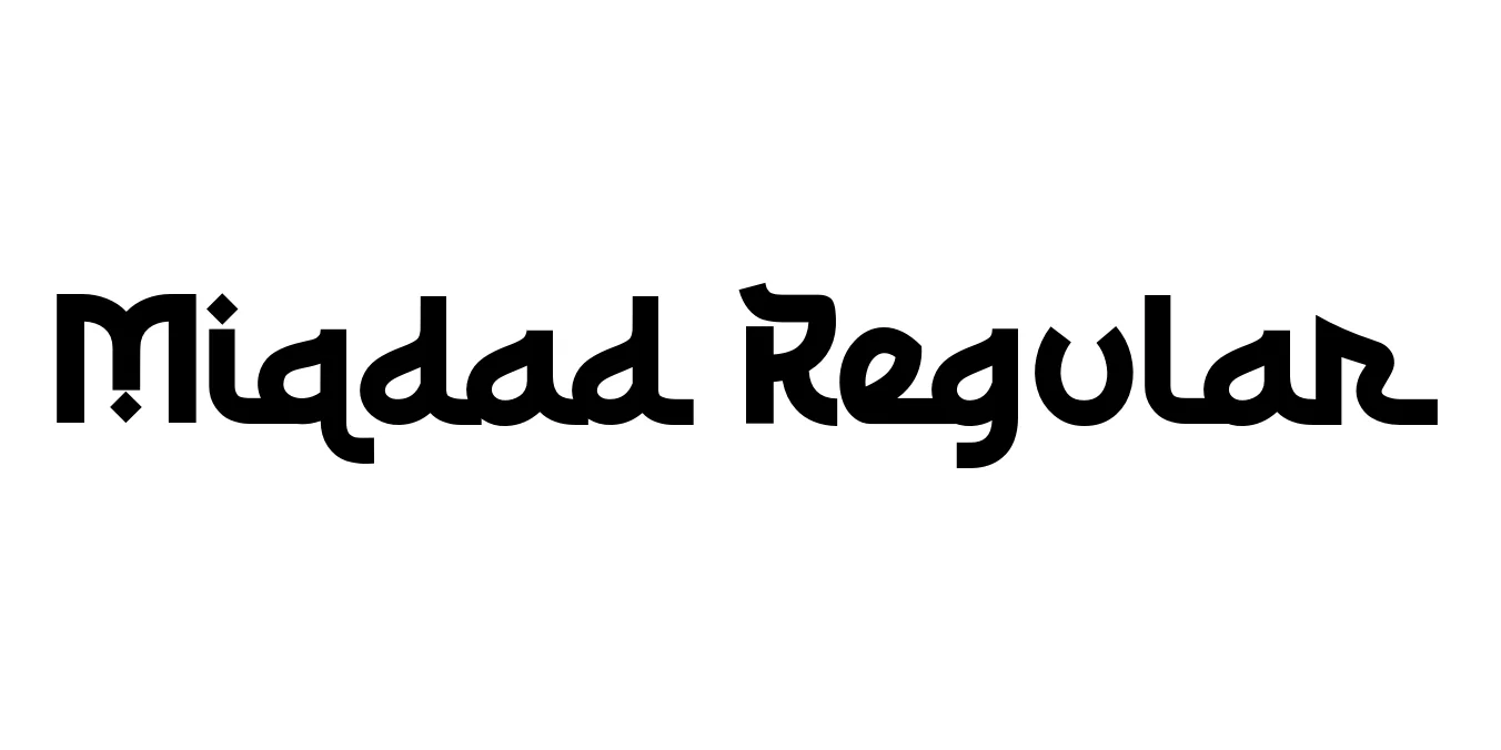 Miqdad Regular Font Preview