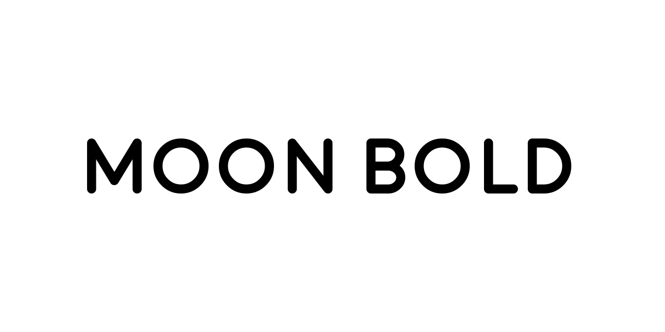 Moon Bold Font Preview
