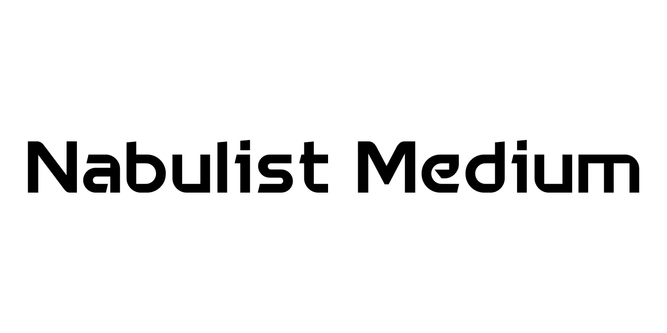 Nabulist Medium Font Preview