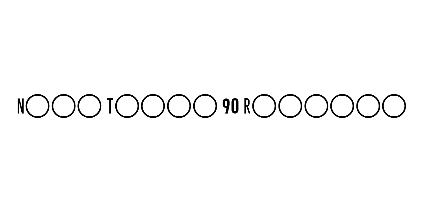 Nike Total 90 Regular Font Preview
