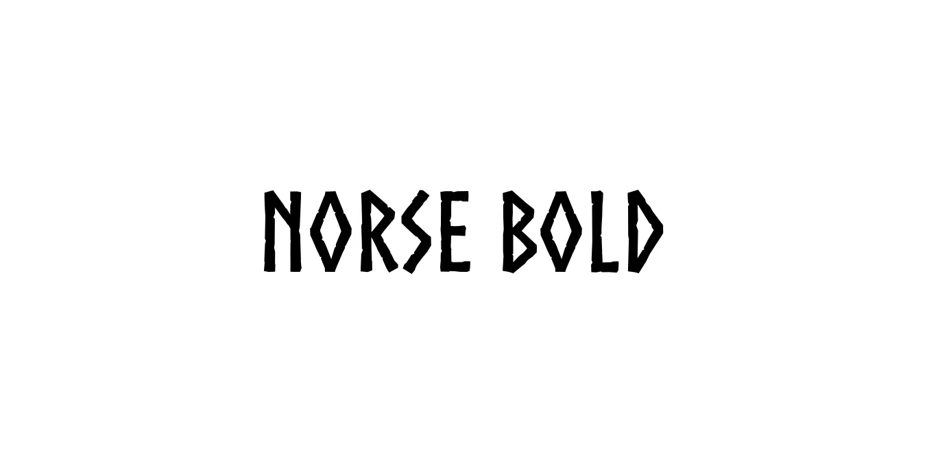 Norse Bold Font Preview