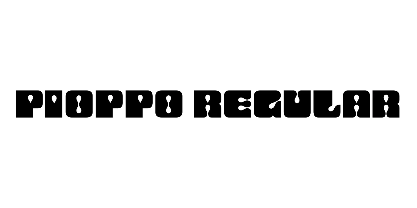 Pioppo Regular Font Preview