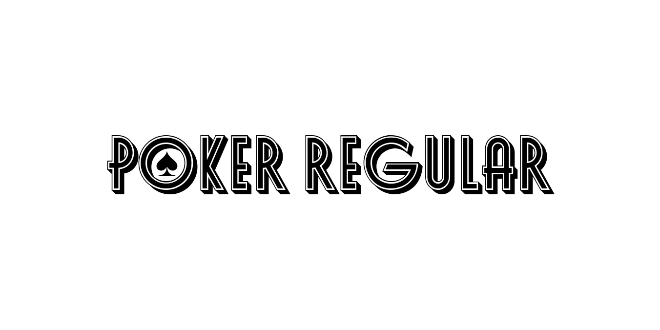 Poker Regular Font Preview