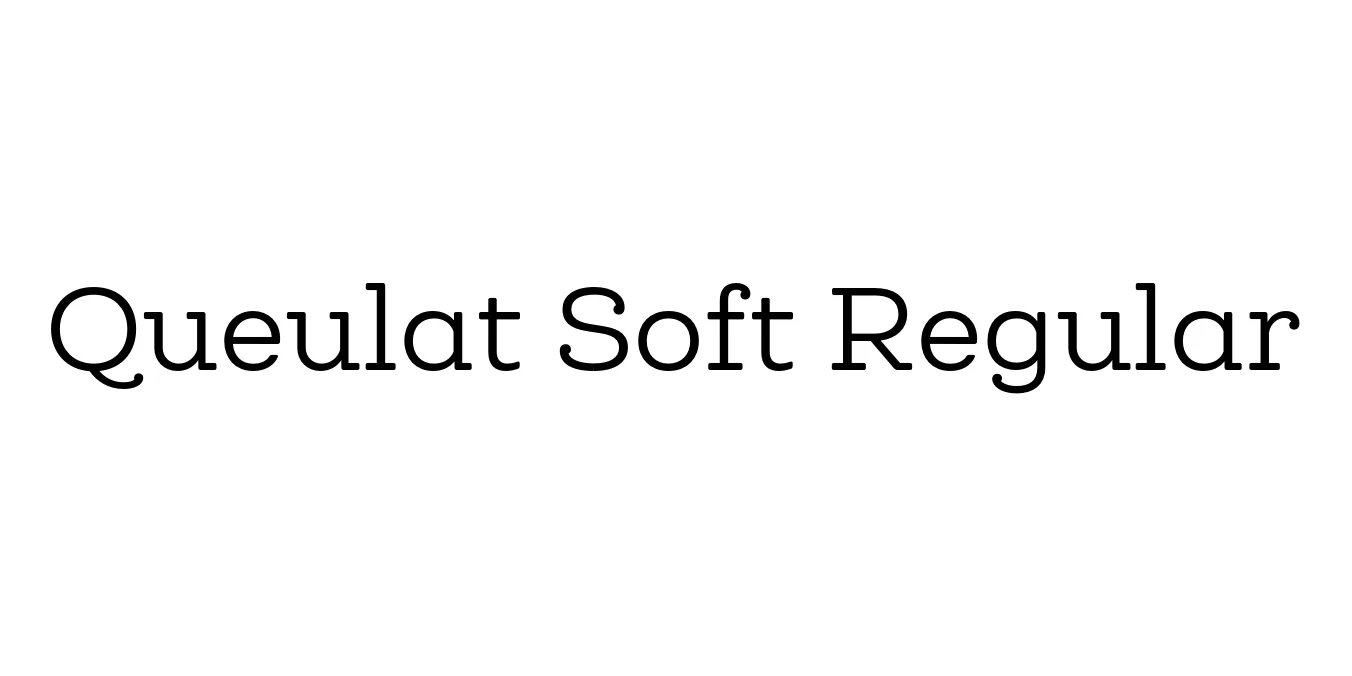 Queulat Soft Regular Font Preview
