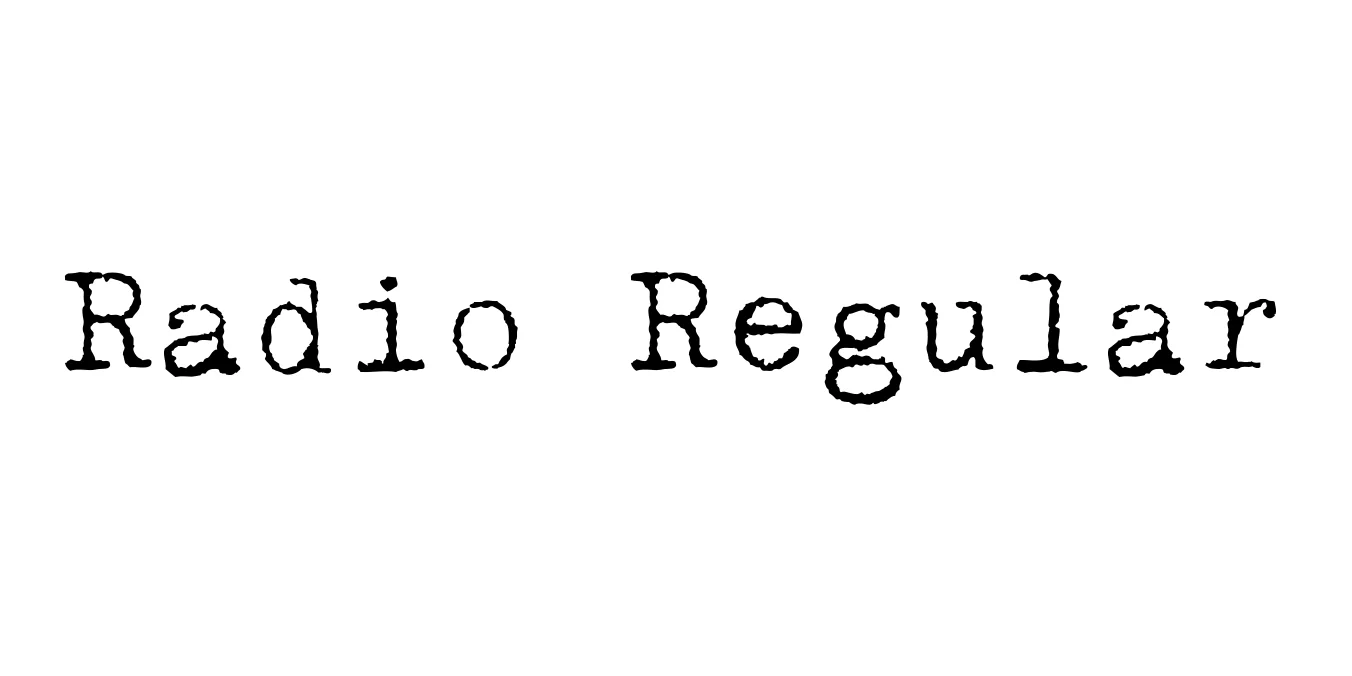 Radio Regular Font Preview