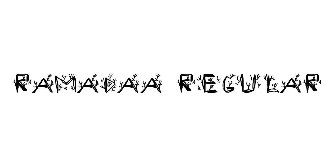Ramada1 Regular Font Preview