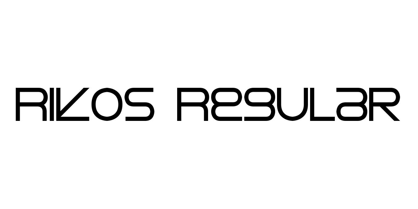 Rikos Regular Font Preview