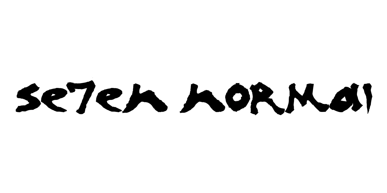 Se7en Normal Font Preview