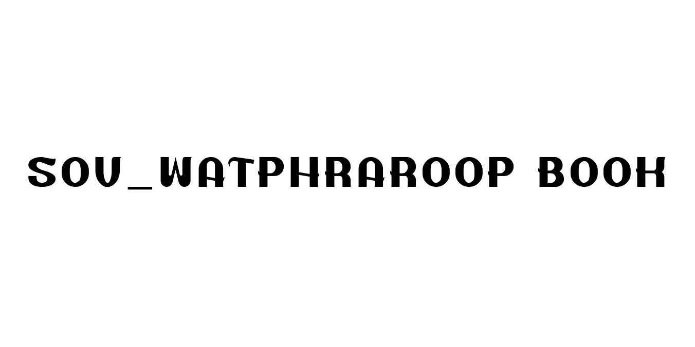 SOV_WatPhraRoop Book Font Preview