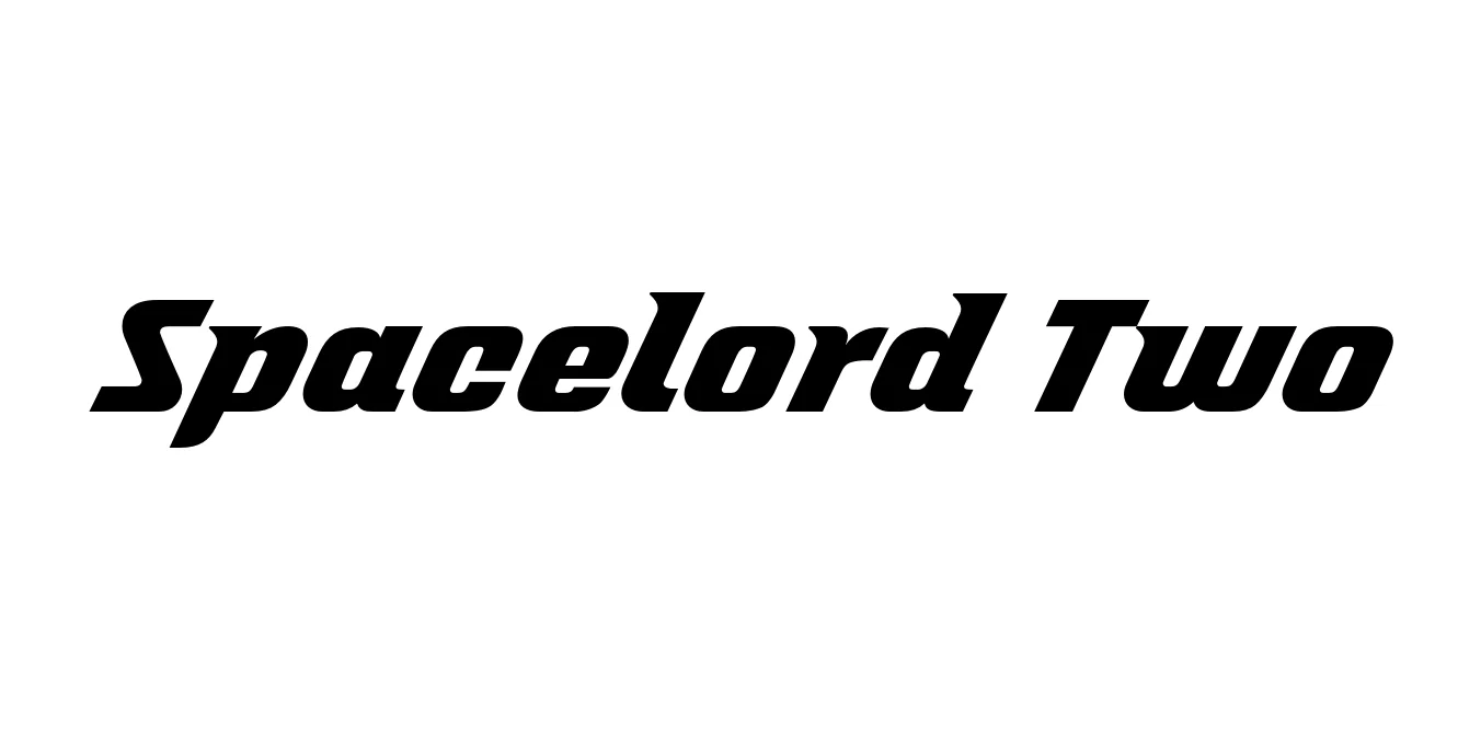 Spacelord Two Font Preview