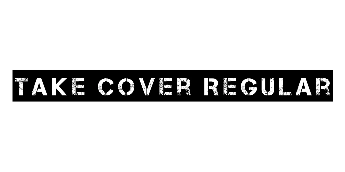 Take Cover Regular Font Preview