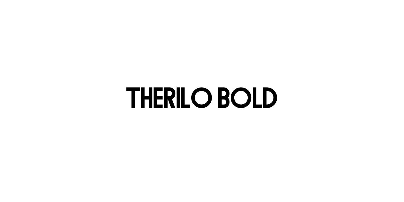 Therilo Bold Font Preview