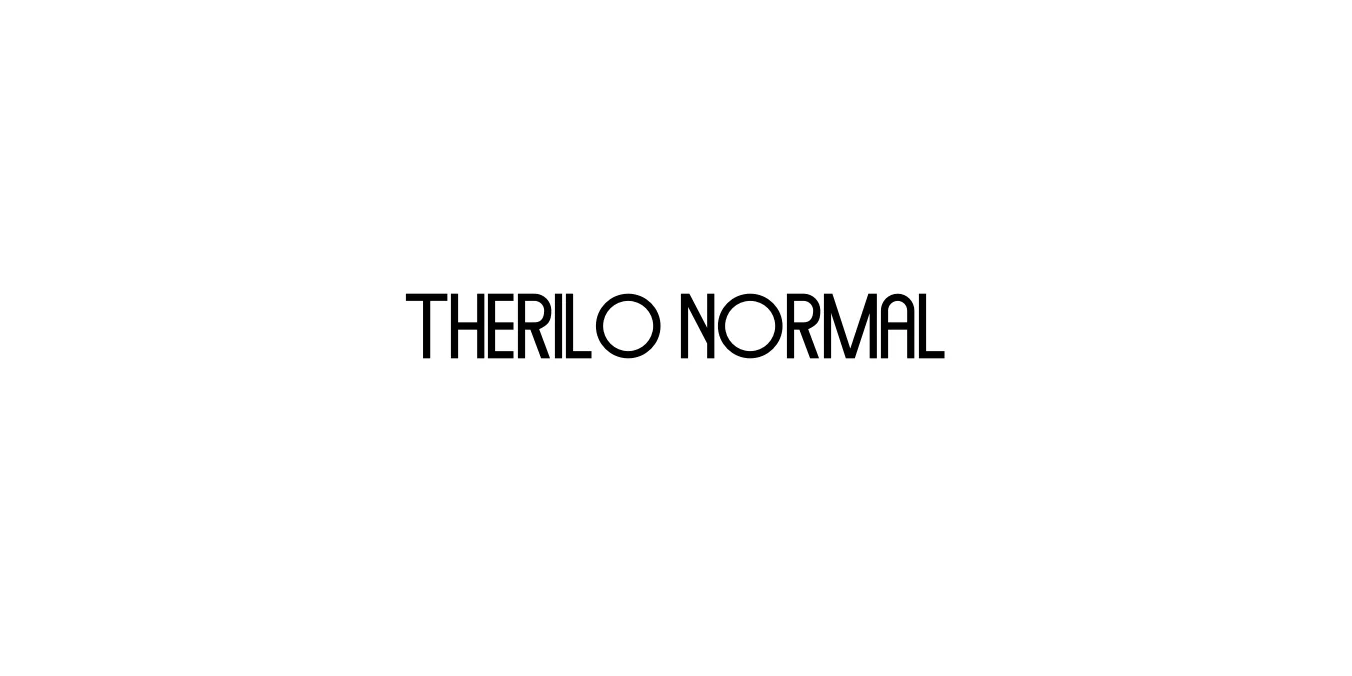 Therilo Normal Font Preview
