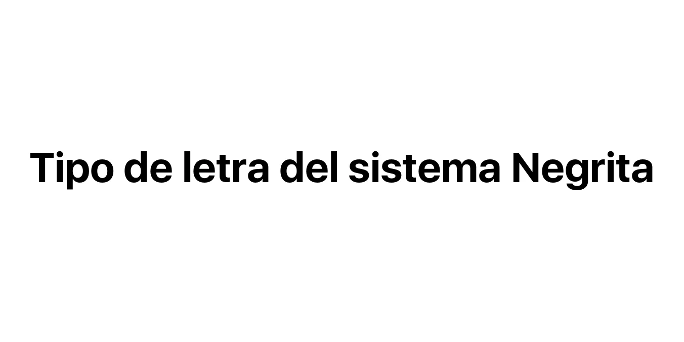 Tipo de letra del sistema Negrita Font Preview