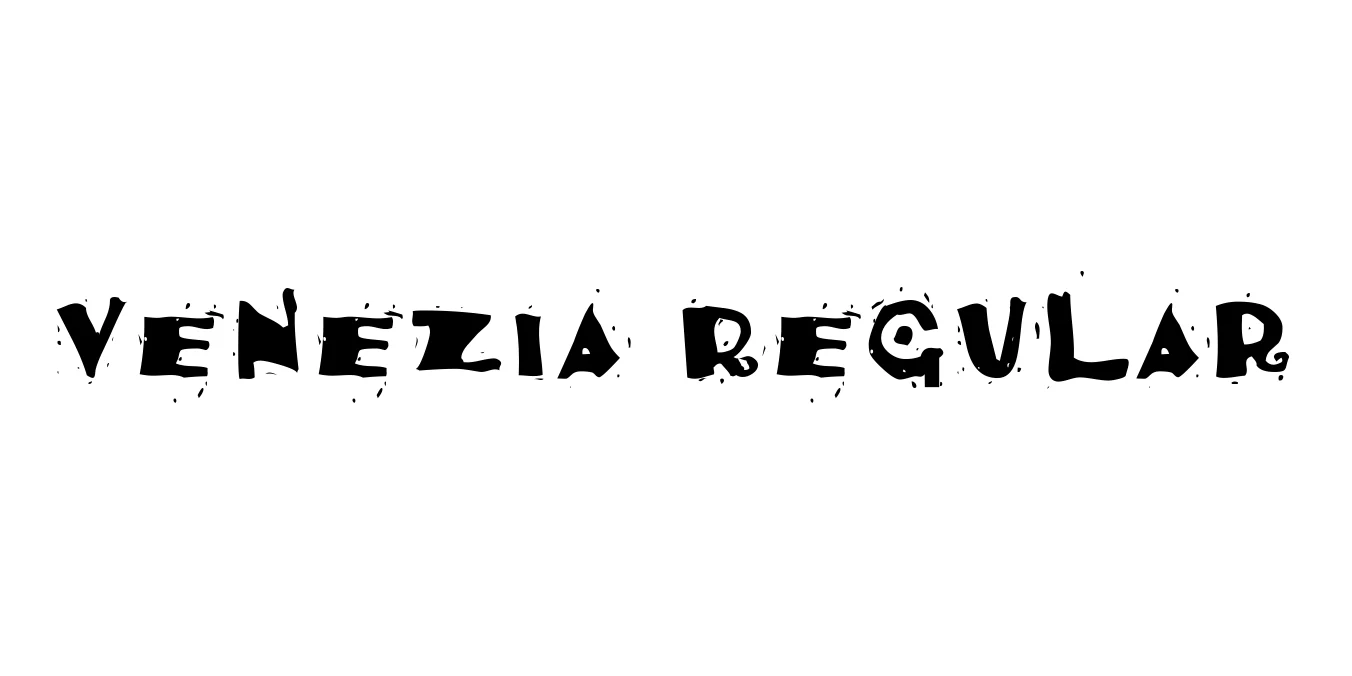 Venezia Regular Font Preview