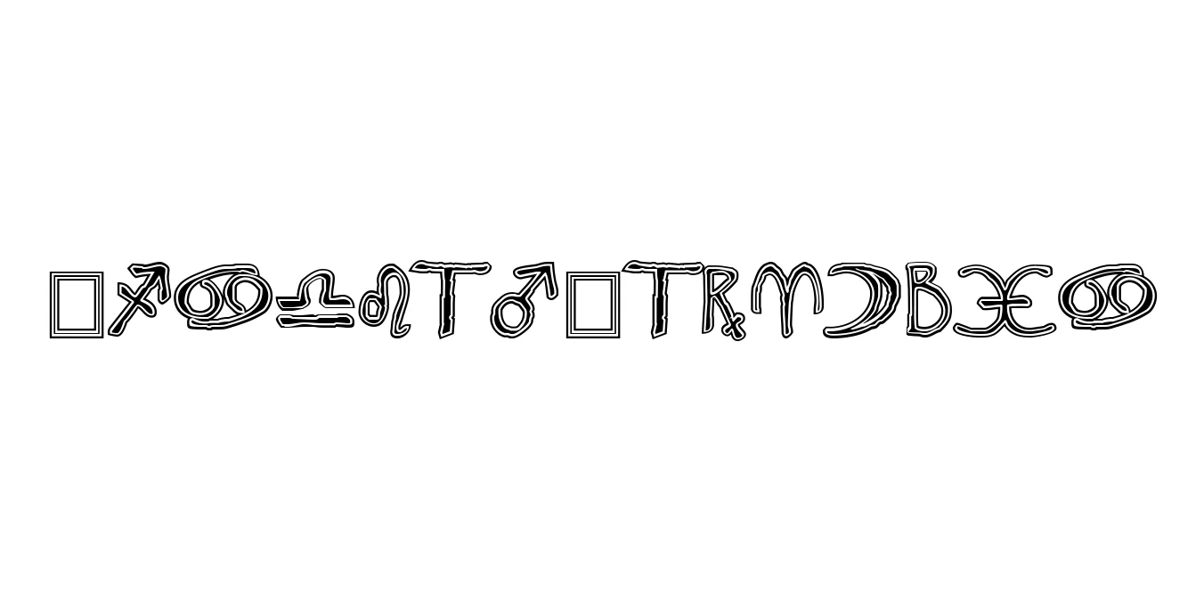 Widget ExtraBold Font Preview