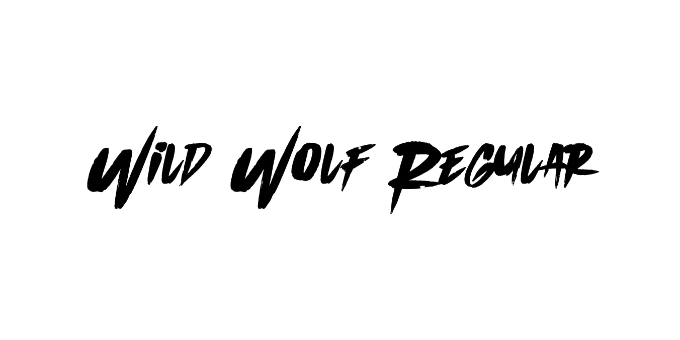 Wild Wolf Regular Font Preview