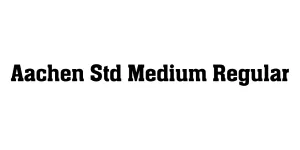 Aachen Std Medium Regular Font