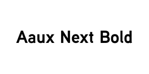Aaux Next Bold Font